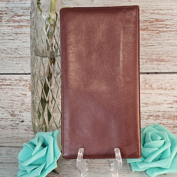 Cartier EUC Mastline Vintage Bordeaux Leather Long Wallet 🍷 - Picture 6 of 16